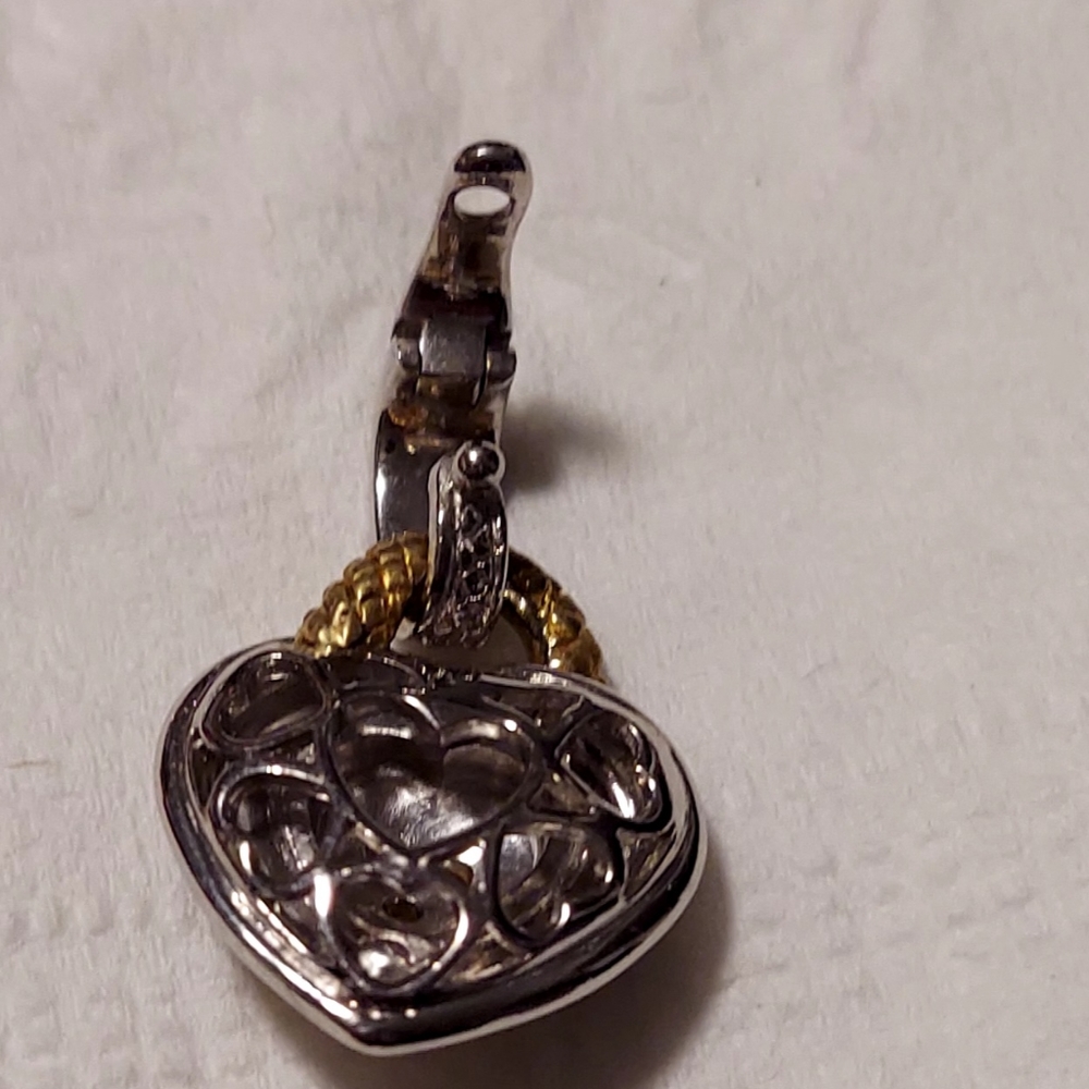 Double Duty Toggle Heart Braclet - image 5